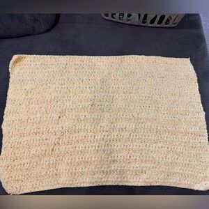 Handmade crochet baby blanket